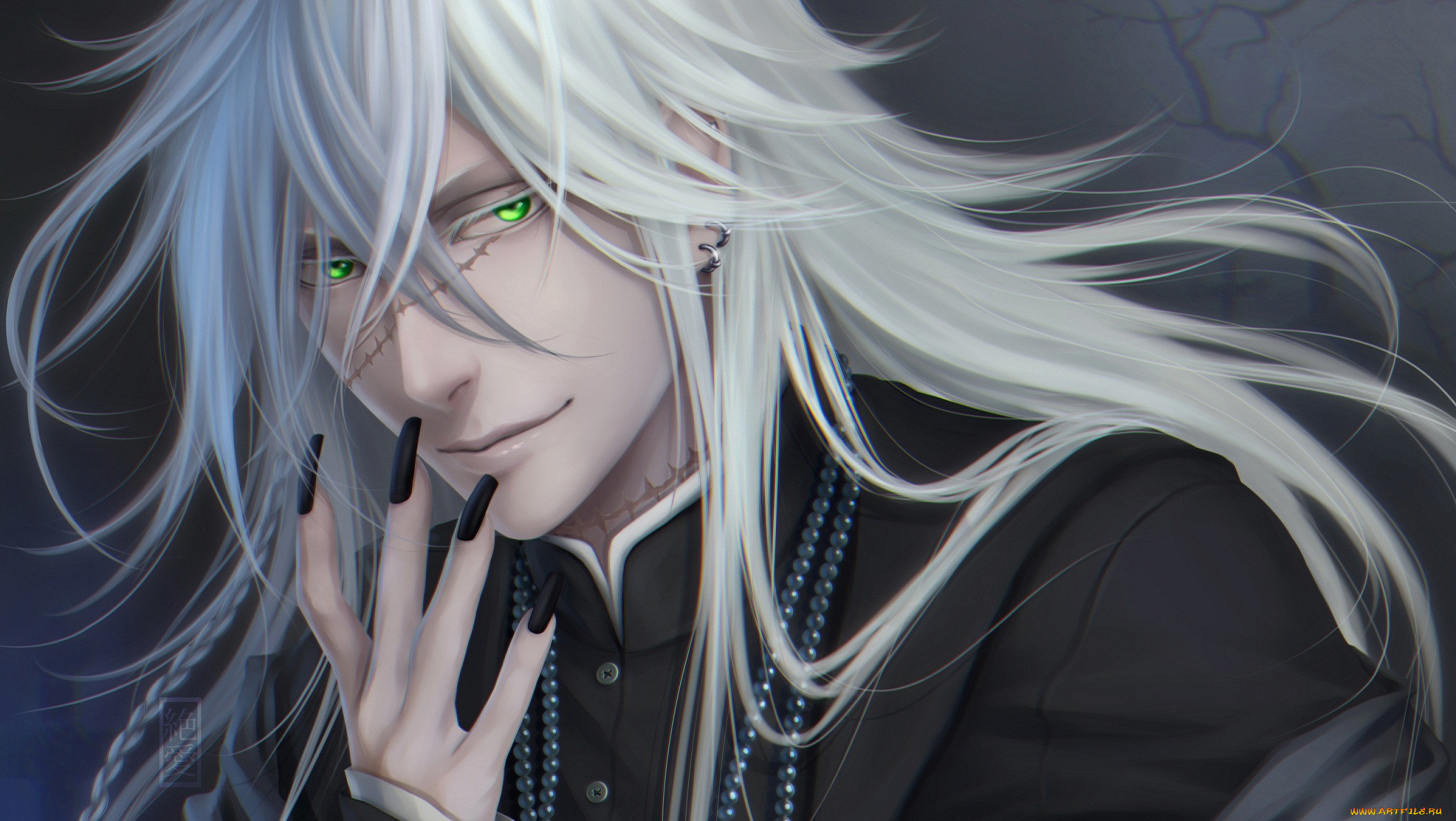 , kuroshitsuji, art, zetsuai89, , undertaker, , , , , black, butler